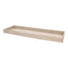 Grey Wash Tray | Wood | 62x20cm | Grey