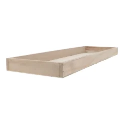 Grey Wash Tray | Wood | 62x20cm | Grey