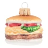 Hamburger Ornament | Glass | Multi | 6cm