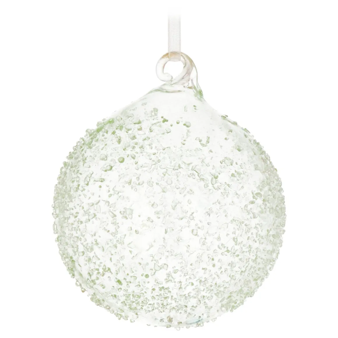 Handmade Eucalyptus Christmas Bauble With Speckles