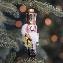 Handmade Glass Nutcracker Ornament For A Classic Christmas
