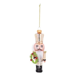 Handmade Glass Nutcracker Ornament For A Classic Christmas