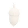 Hanger Acorn Porcelain 4 Cm White