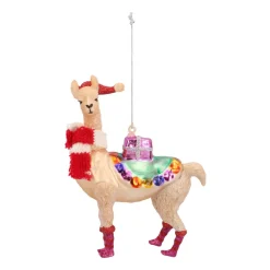 Hanger Alpaca Beige Glass 14 Cm