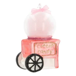 Hanger Cotton Candy Machine Pink Glass 10 Cm