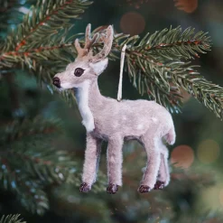 Hanger Deer 13cm Grey