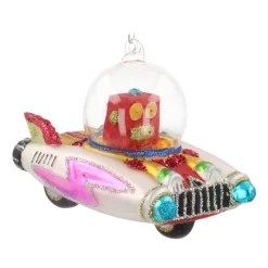 Hanger Robot In Spacecraft Multicoloured Glass 11 Cm