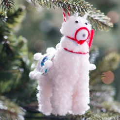 Hanging Alpaca Decoration 13cm