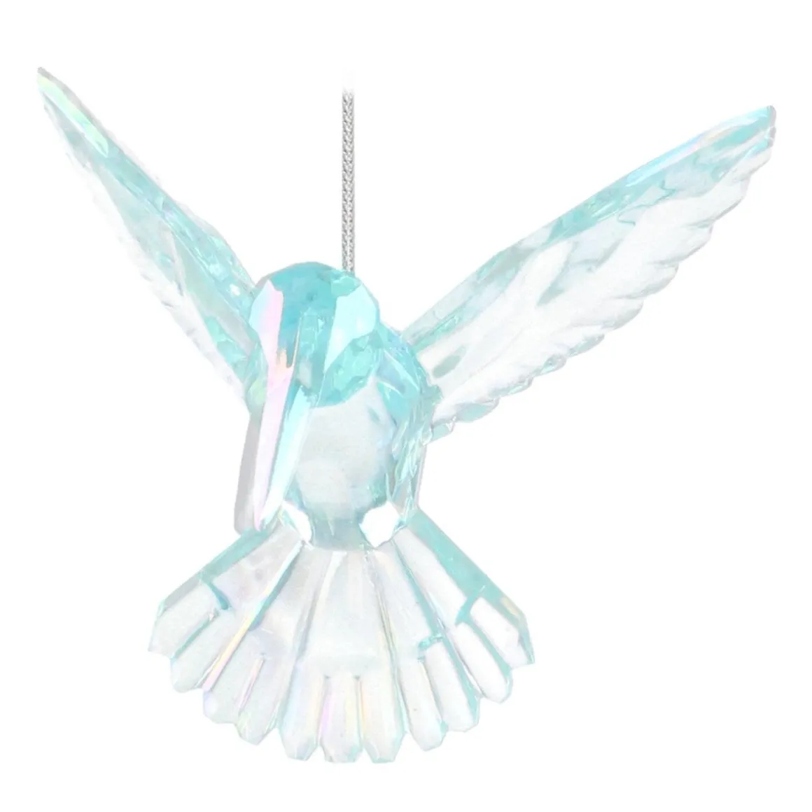 Hummingbird Christmas Ornament 10cm Blue