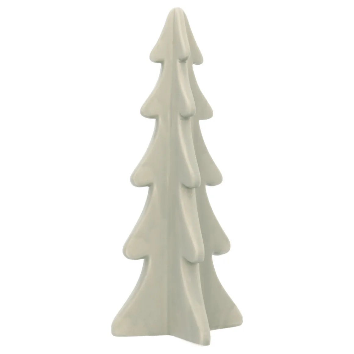 Large Cottage Green Porcelain Christmas Tree