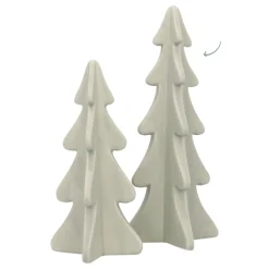 Large Cottage Green Porcelain Christmas Tree