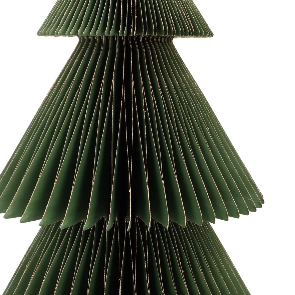 Large Green Paper Glitter Christmas Tree