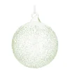 Large Handmade Eucalyptus Christmas Bauble With Speckles