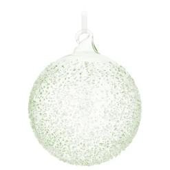 Large Handmade Eucalyptus Christmas Bauble With Speckles