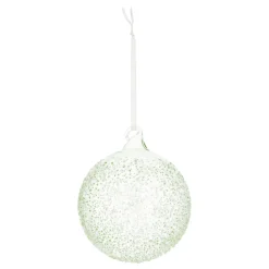 Large Handmade Eucalyptus Christmas Bauble With Speckles