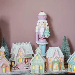 Large Nutcracker In A Candy Theme