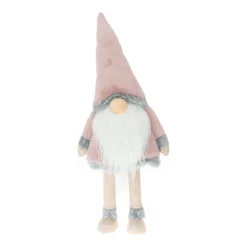 Large Pink Gnome With A Light-up Nose