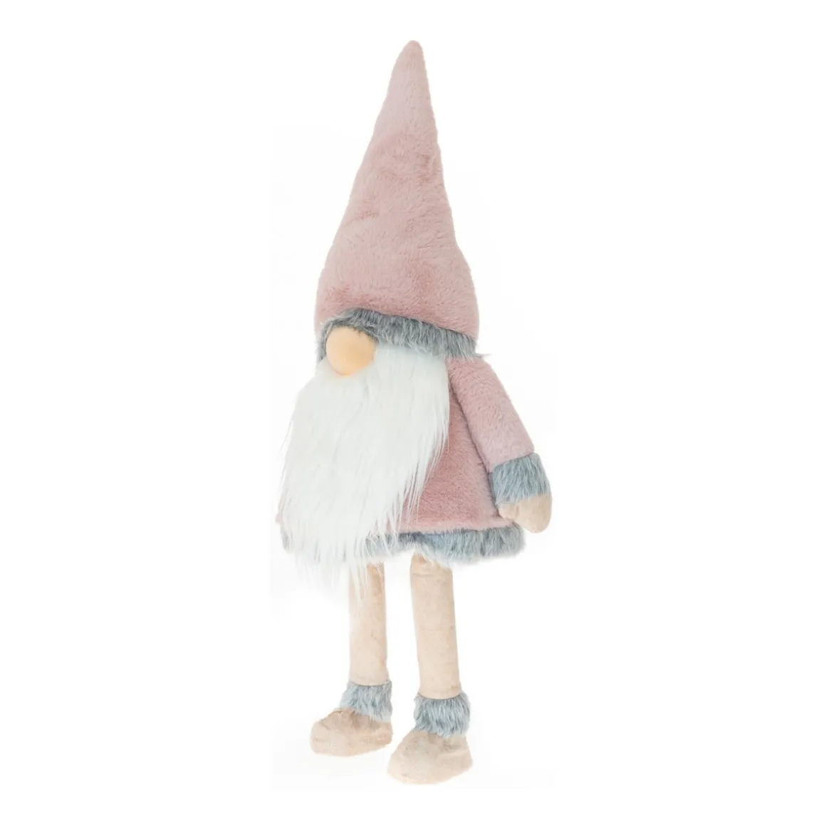 Large Pink Gnome With A Light-up Nose