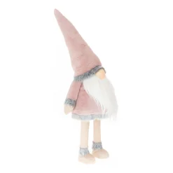 Large Pink Gnome With A Light-up Nose