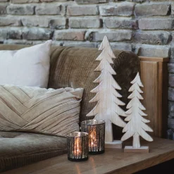Large Wooden Christmas Tree On Stand