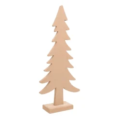 Large Wooden Christmas Tree On Stand