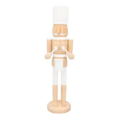 Large Wooden Nutcracker With Drum