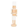 Large Wooden Nutcracker With Banner