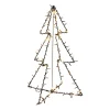 LED 3D Christmas Tree | Warm White Light | Indoor & Outdoor Use | Timer | 75 Cm