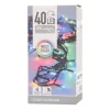 LED Lights With 40 Colorful Bulbs