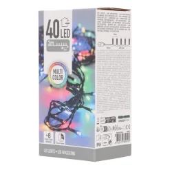 LED Lights With 40 Colorful Bulbs