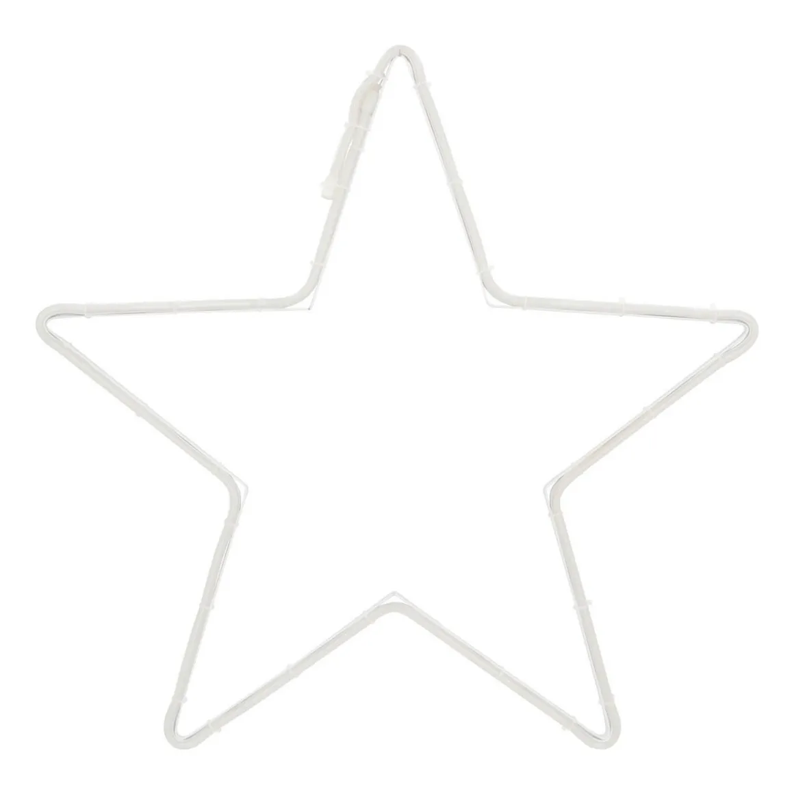 LED Neon Star | Warm White Light | Indoor & Outdoor Use | 50 Cm