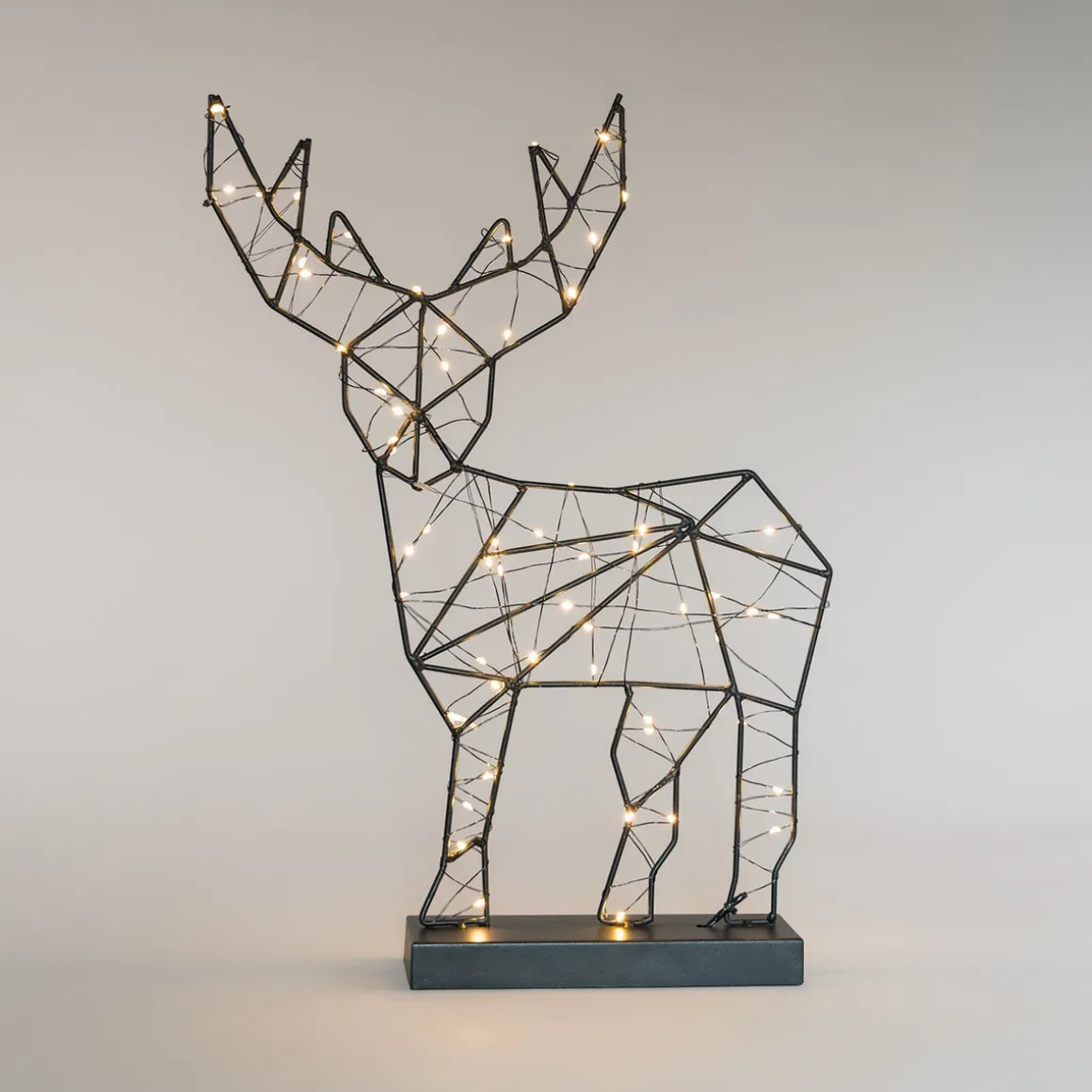 LED Reindeer | Standing | Warm White Light | 40 Cm