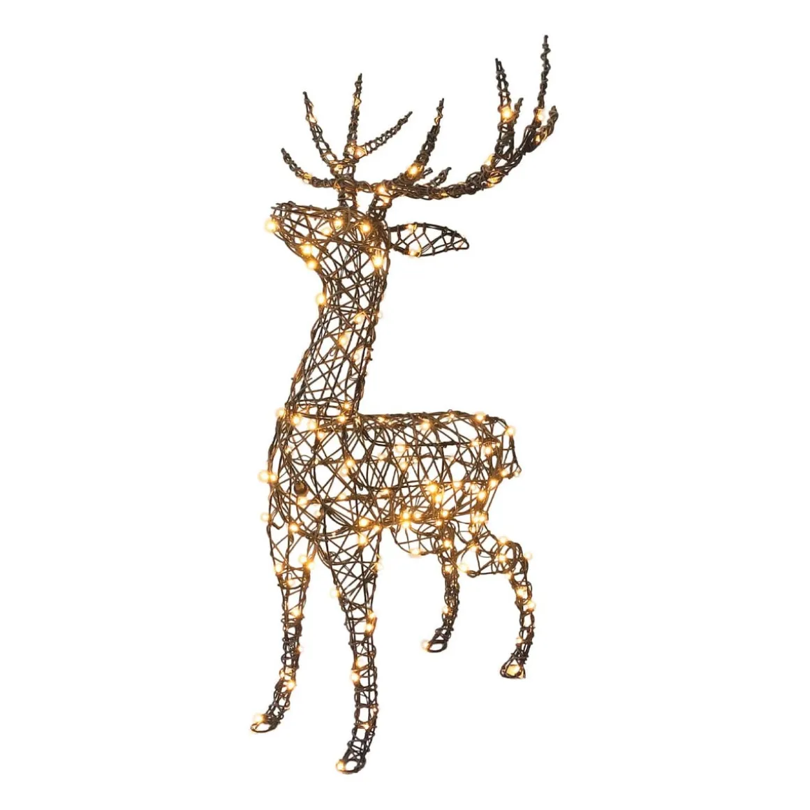 LED Reindeer | Warm White LED | Indoor & Outdoor Use | Timer | 100 Cm