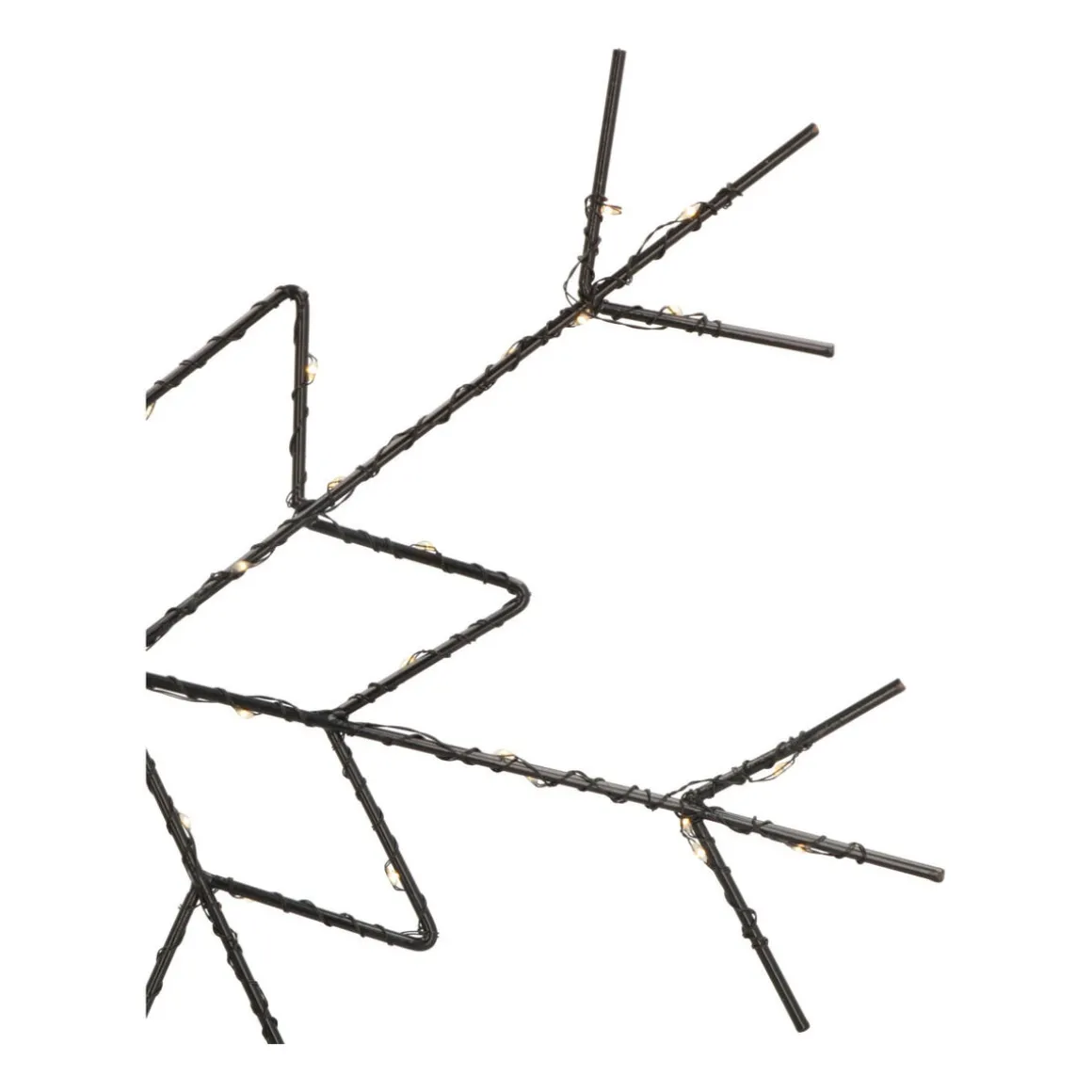 LED Snowflake | Warm White Light | Indoor & Outdoor Use | 40 Cm