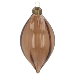 Light Brown Christmas Icicle With Natural Swirls