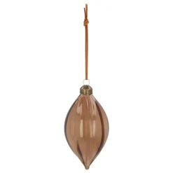 Light Brown Christmas Icicle With Natural Swirls