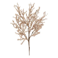 Light Gold Shimmery Sequin Branch | 43 Cm