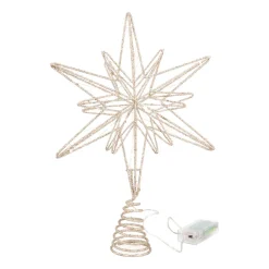 Lighted Tree Topper | LED Lighting | Metal