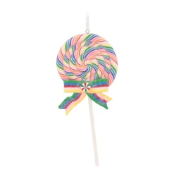 Lolly Christmas Ornament | Multi-color | Handmade | 16 Cm