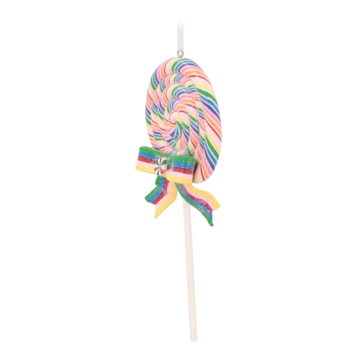 Lolly Christmas Ornament | Multi-color | Handmade | 16 Cm