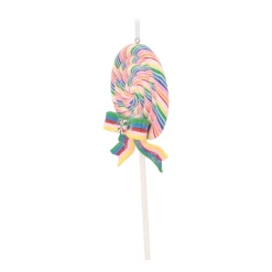 Lolly Christmas Ornament | Multi-color | Handmade | 16 Cm