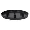 Magnetic Candle Tray | Ø 40 Cm | Matte Black | Includes Candle Holders