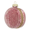 Mauve Macaron Christmas Ornament