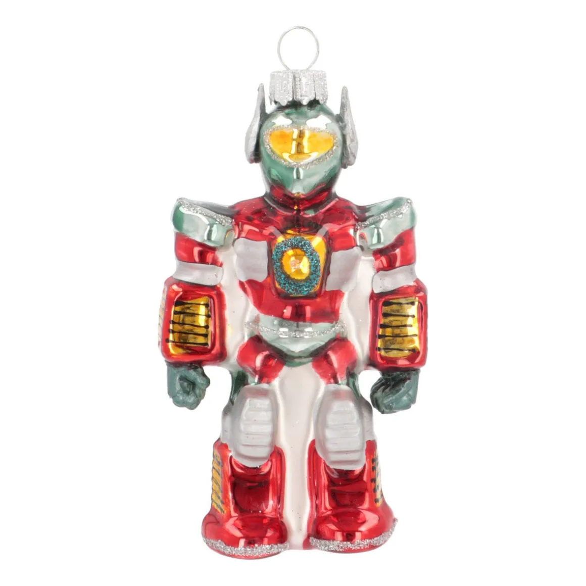 Mega Robot Christmas Ornament | Glass | Multi | 12cm