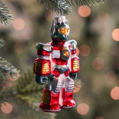 Mega Robot Christmas Ornament | Glass | Multi | 12cm