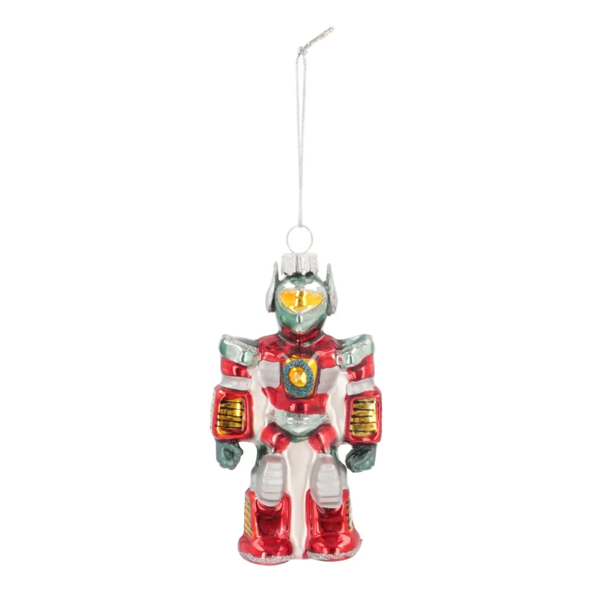 Mega Robot Christmas Ornament | Glass | Multi | 12cm