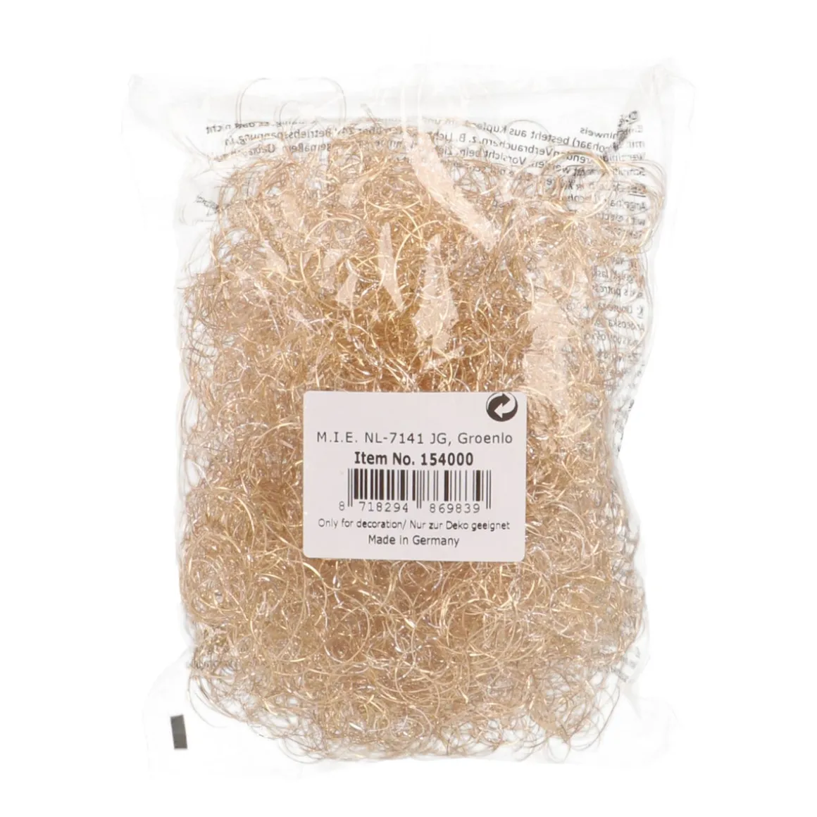 Metal Angel Hair 15g Light Gold
