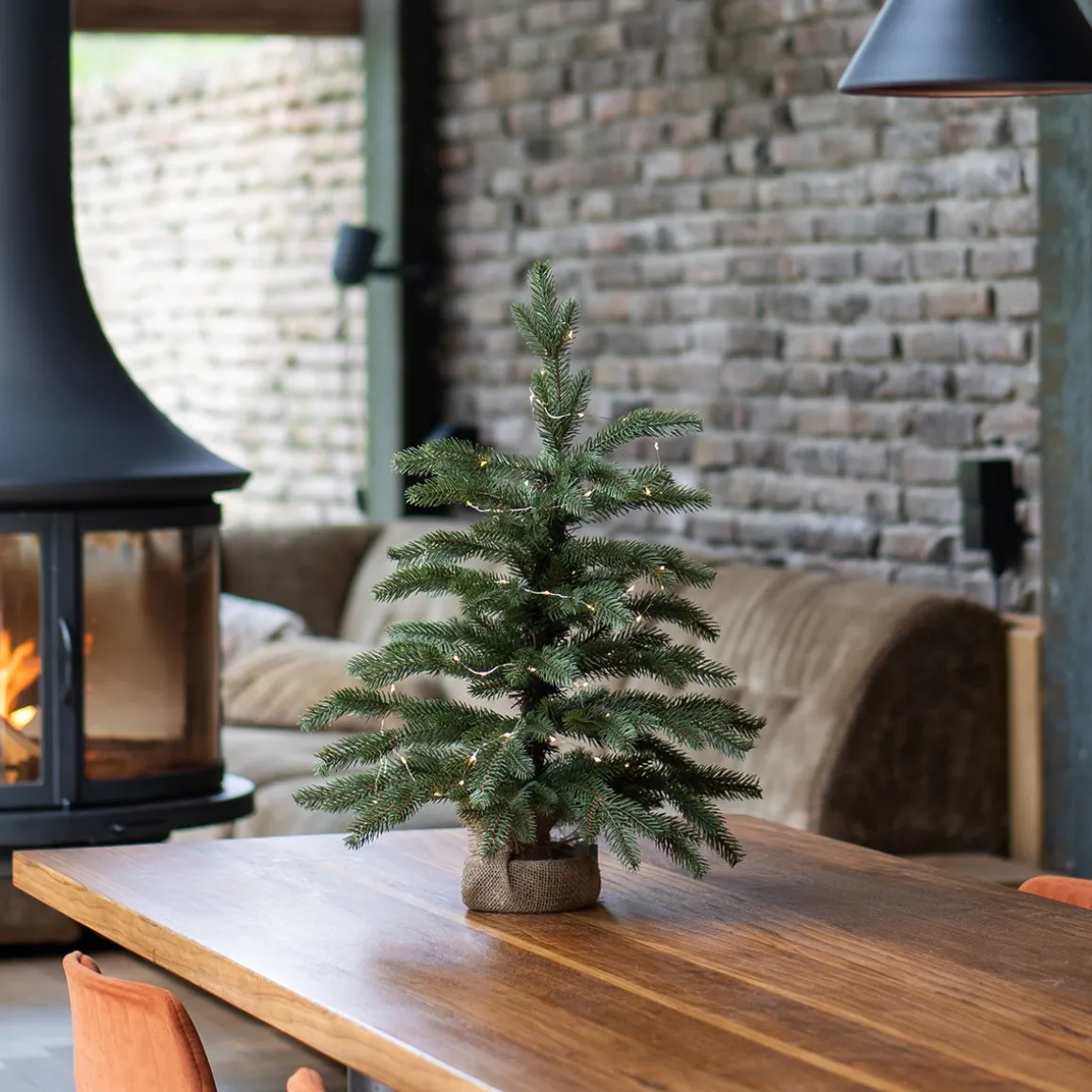 Mini 'Djill' Artificial Christmas Tree For Small Spaces