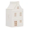 Miniature House | Porcelain | LED Lighting | 17cm
