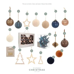 Nordic Nature Christmas Tree Package: Warm And Serene Christmas Decorations